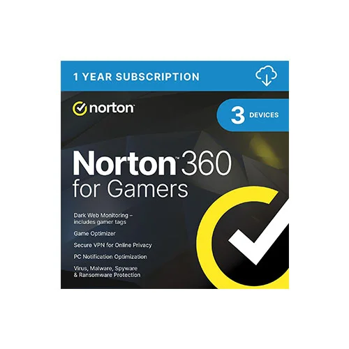 Norton 360 for Gamers – 3 Devices 2025