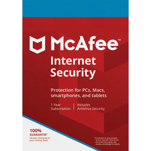 McAfee Internet Security – 1-Year / 3-Devices